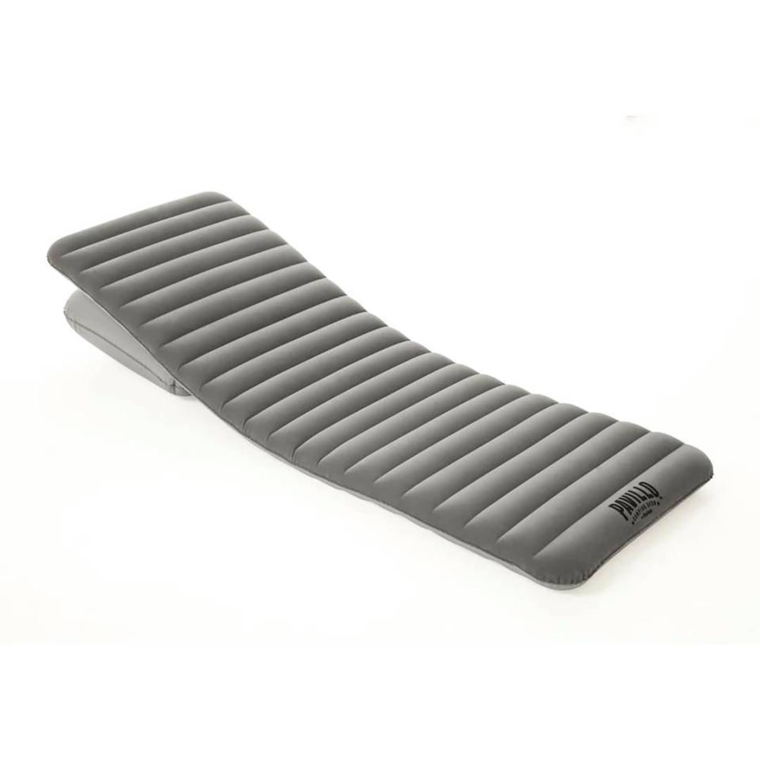 Bestway Pavillo 1-Person Inflatable Air Bed Gray (191 x 70 x 10 cm)OutdoorOffers comfortable, peaceful & pleasant sleep time while you are camping You can use it as flat mattress, with pillow to sit upright and as a lounge chair Flocked sleeping surface f